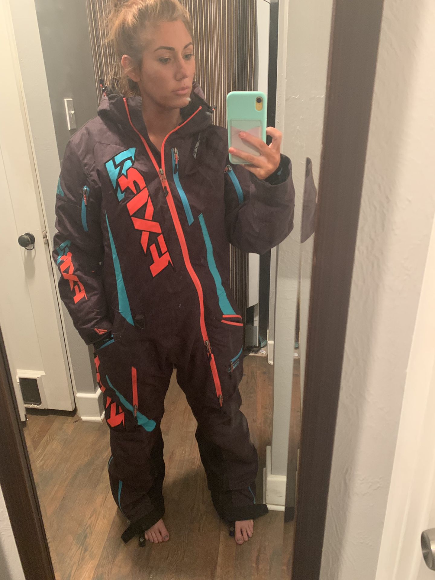 FXR women's Maverick insulated snowmobile suit