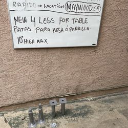 Set Of 4 Leg Extension 