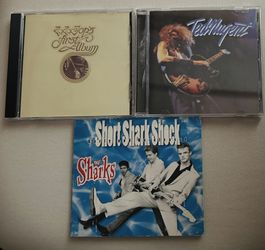ZZ Top & Ted Nugent & The Sharks 70’s. 80’s  &90’sR Hard Rock Guitar Rockabilly  