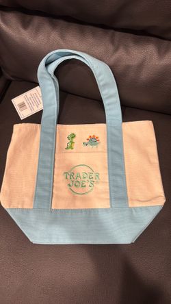 Trader Joe dinosaur bag