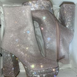 Pink Diamond ALDO heel Boots 