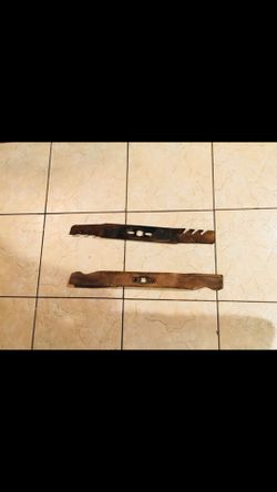 Mower blades