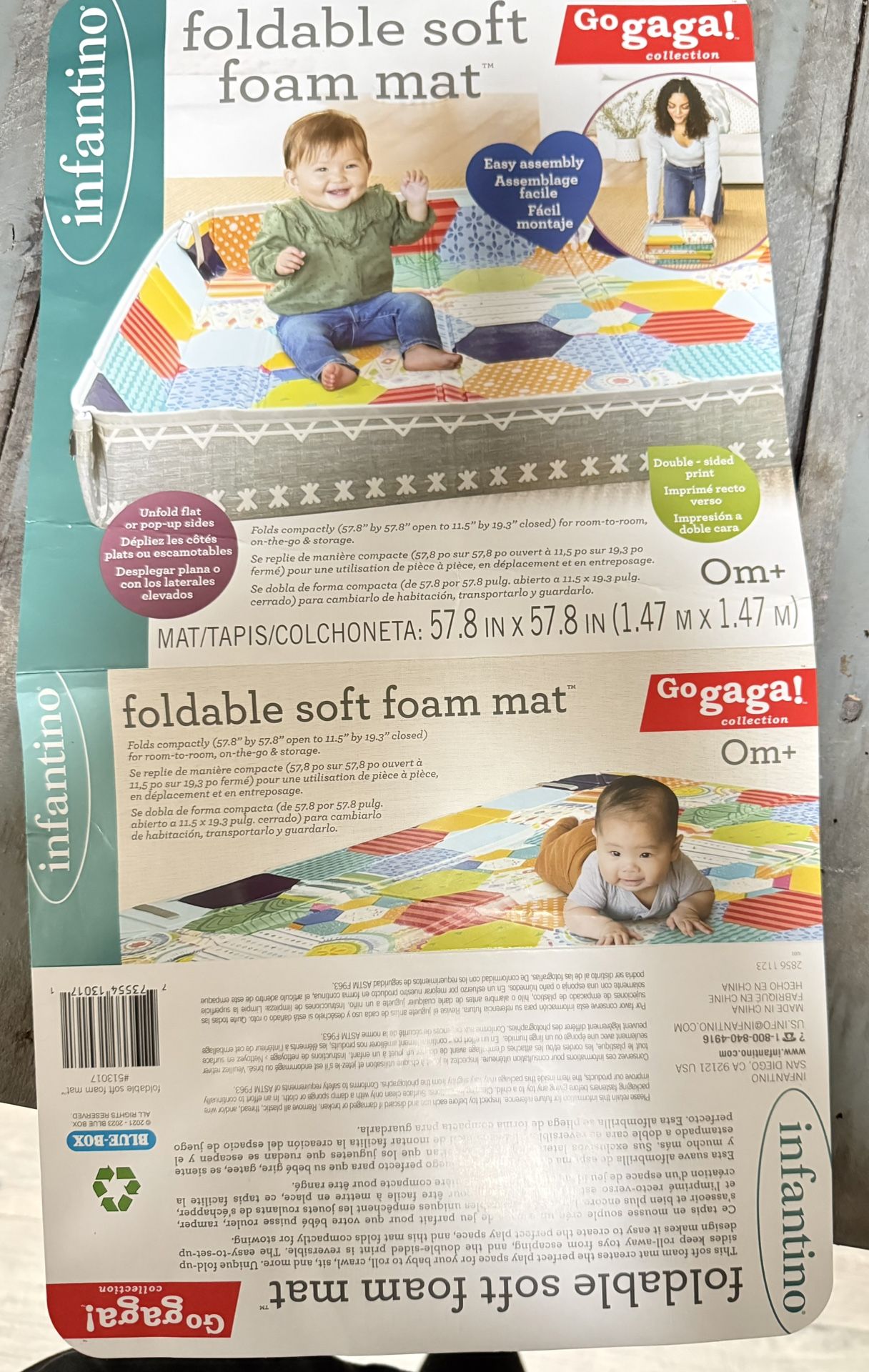 Baby Fold & Go Foam Play mat