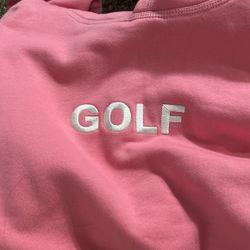 Golf Pink Hoodie 