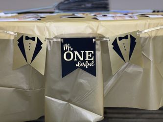 First Birthday Banner
