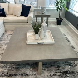 One Coffee Table, Two End Tables