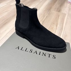 All saints creed suede Boots