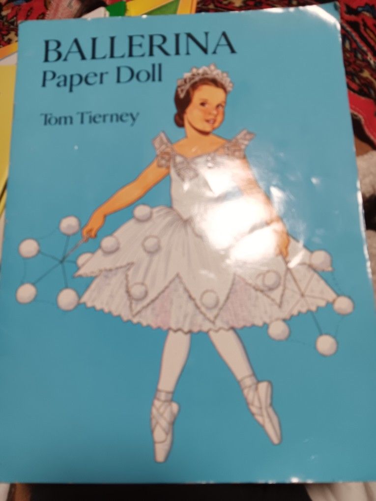 Vintage 1994 Ballerina PAPER DOLL