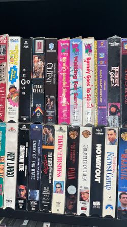 VHS VCR Bundle Lot $25 For All