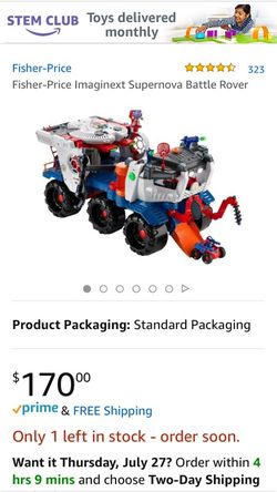 Imaginext Supernova Rover