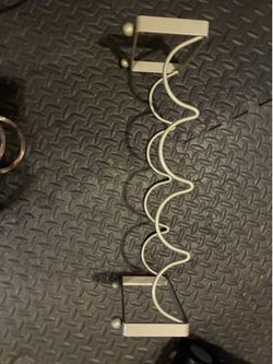 Gray 4 bottle wine rack