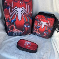Spider-Man Backpack Set 