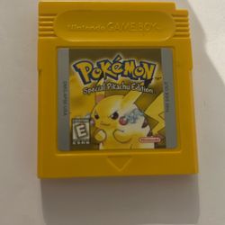 Pokémon Yellow Game Boy
