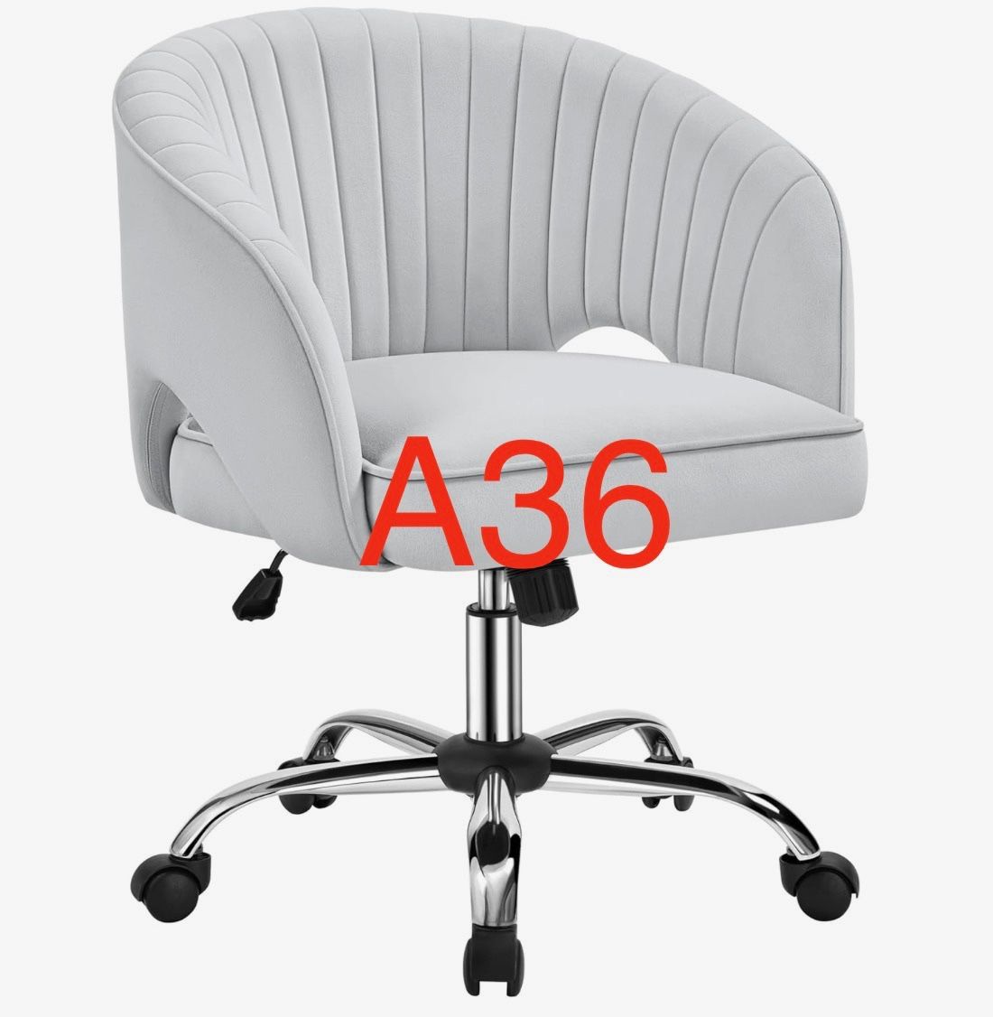Velvet Swivel Vanity Chair