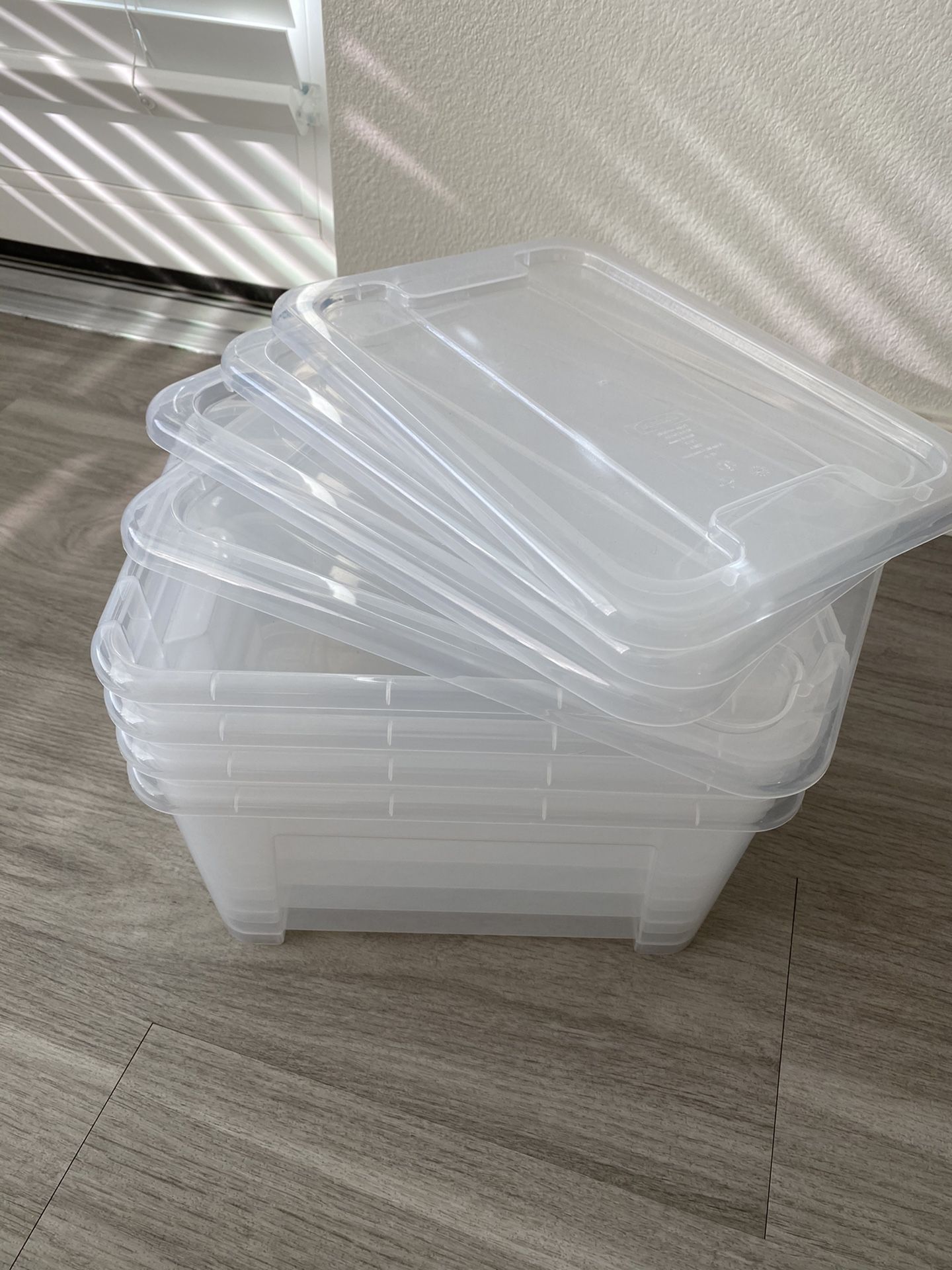 IKEA Plastic storage containers