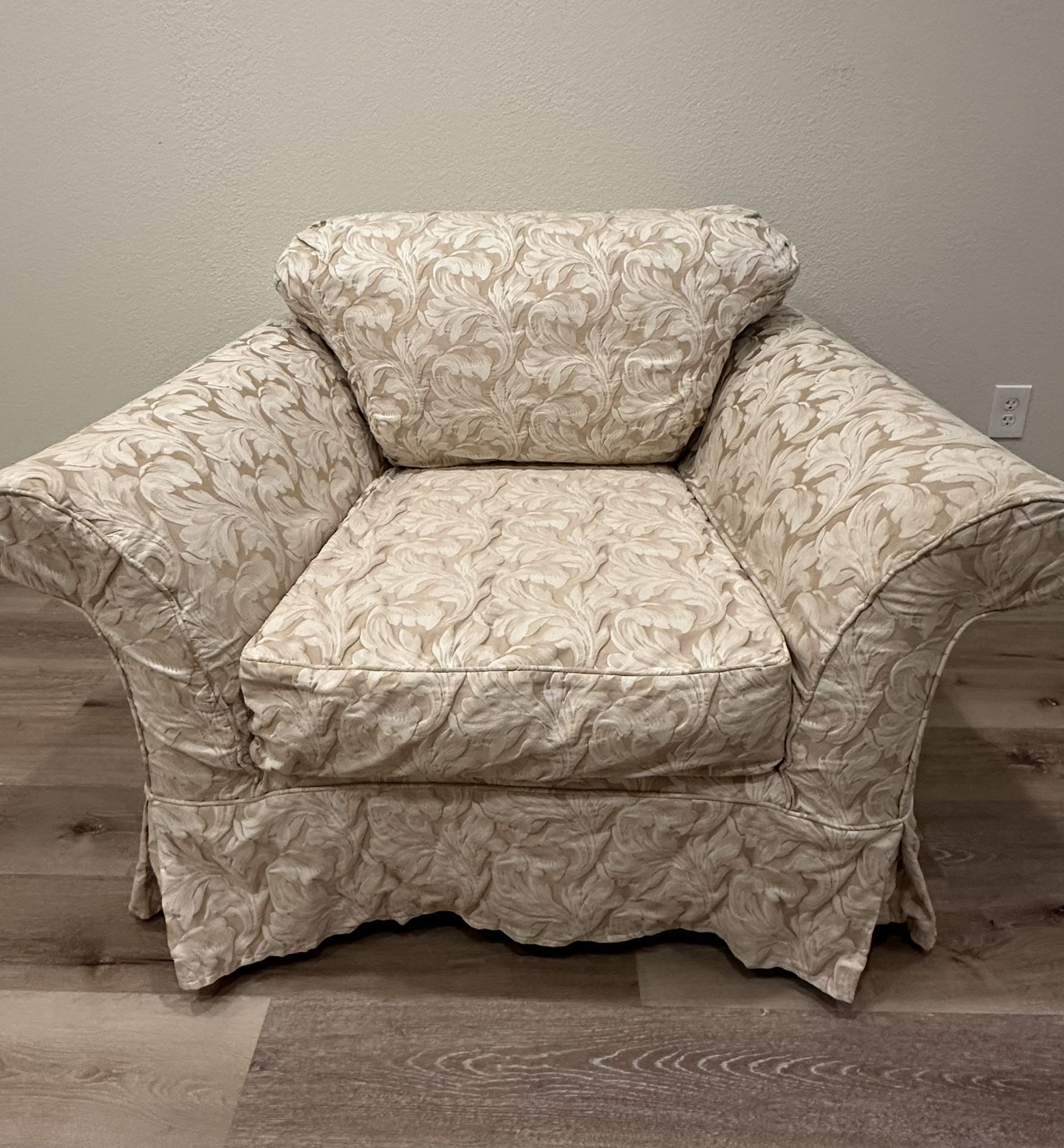 Vintage Oversized Chair/Loveseat