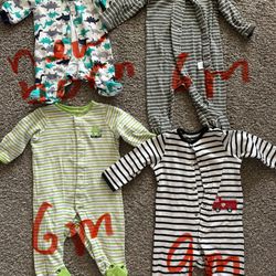 Newborn-12months Baby Pajamas 