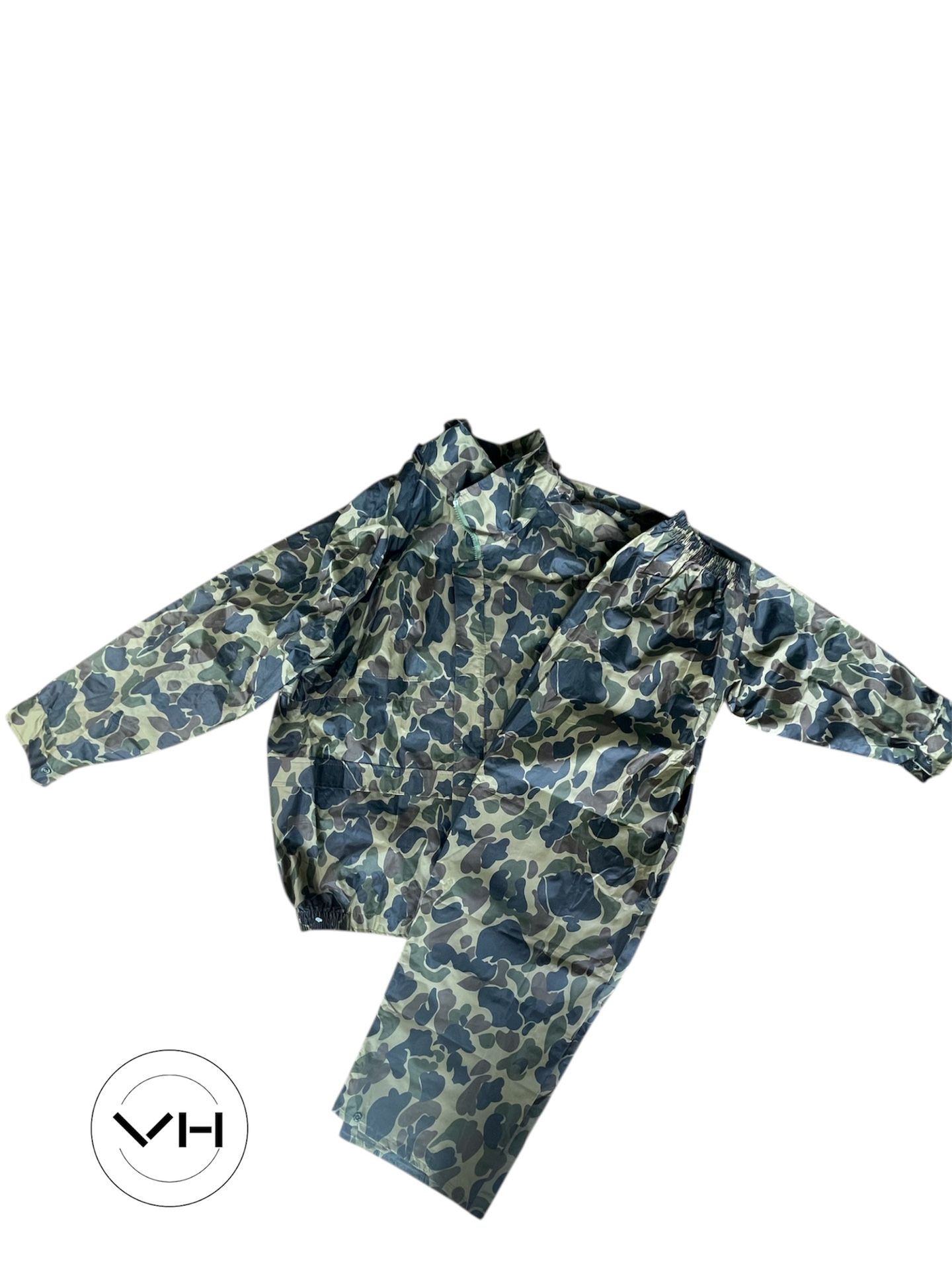 Army Print Rain Suit