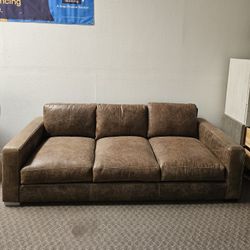 Bernhardt Leather Sofa  - Dawkins 
