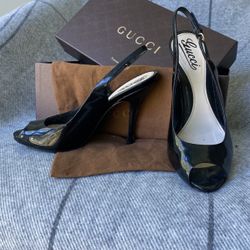 Gucci Open Toe High Heels 