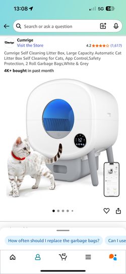 Self Cleaning Litter Box 