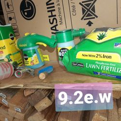 A Whole Bunch Of Fertilizers And Applicators