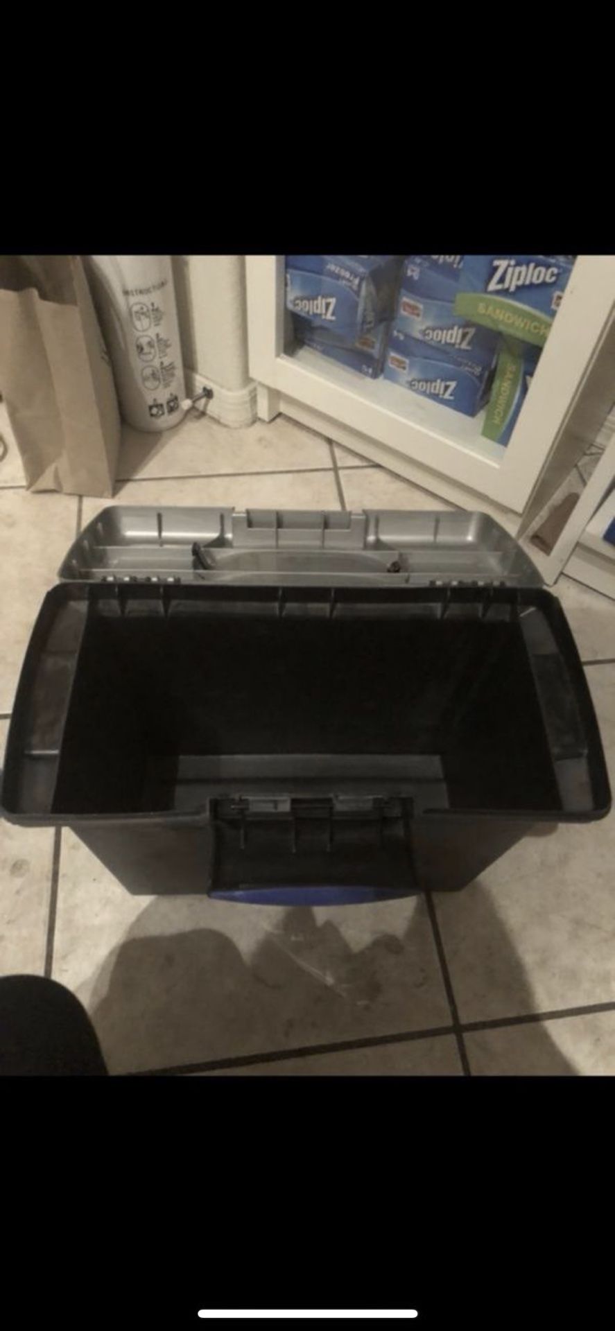 Rubbermaid file box