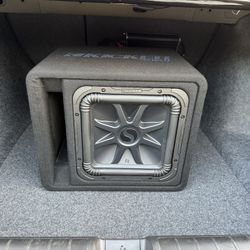 Kicker Single 12" Solo-Baric L7S Enclosure