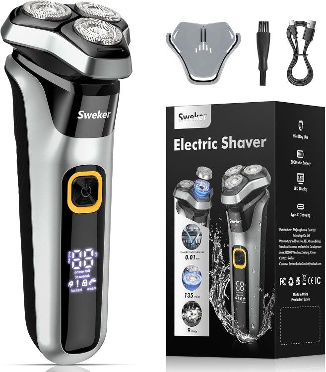 Waterproof Electric Shaver