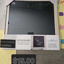 Letter Board Different Size