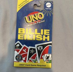 Billie Eilish Uno Card add on pack