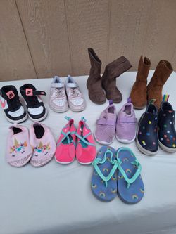 Lot of toddler shoes