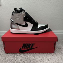 Jordan 1 Retro High Silver Toe