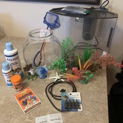 fish tanks and supplies 