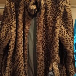 Dennis Basso Cheetah Print Coat  (price or best offer)