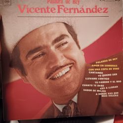 Vicente Fernandez Music On Lp Vynil Record 