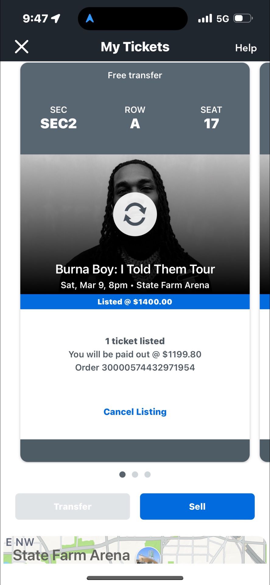 Burna Boy Tickets In ATL 