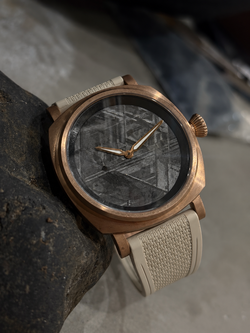 Custom Bronze Muonionalusta Meteorite Automatic Watch 42mm (WILL SHIP)