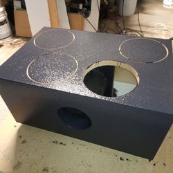 Ported Subwoofer Enclosure For Four 12s. 
