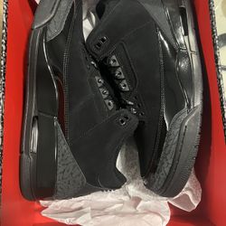 Jordan 3 Black Cat Retro New 