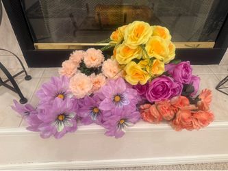 Silk flowers $12 for all firm price