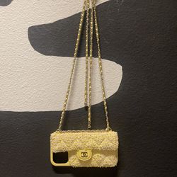 Chanel Woman’s mini purse phone cover 12 Pro Max