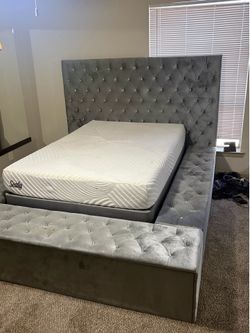 Queen bed frame