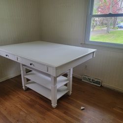 White Table