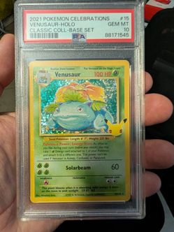 Venusaur Celebrations PSA10