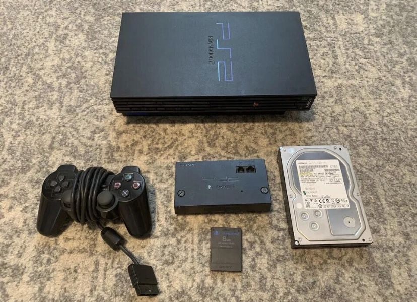 Modded Playstation 2 -All Hookups, Open PS2 Loader, 2TB Drive, 600+ Games