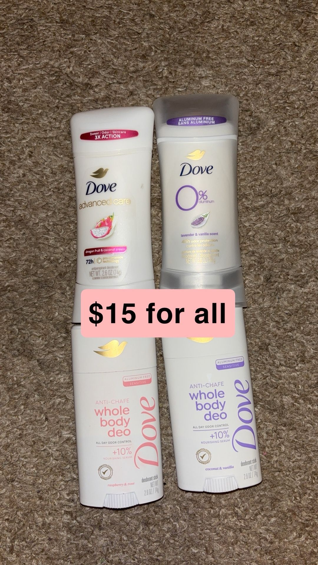 Dove Woman Deodorant