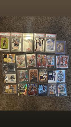 Sports Card Slab And Singles