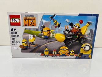 LEGO Despicable Me 4 Minions and Banana Car 75580