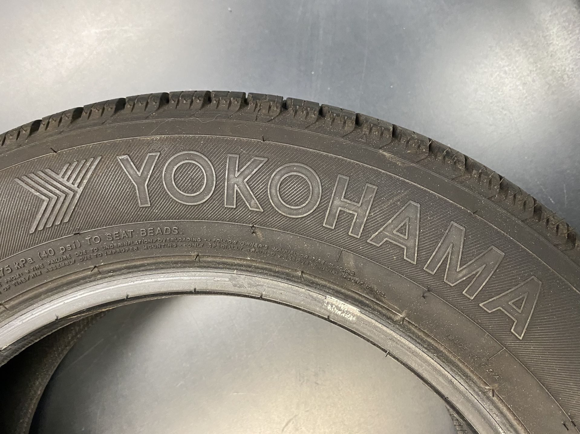One YOKOHAMA AVID TOURING-S 185/65R15 185 65 15